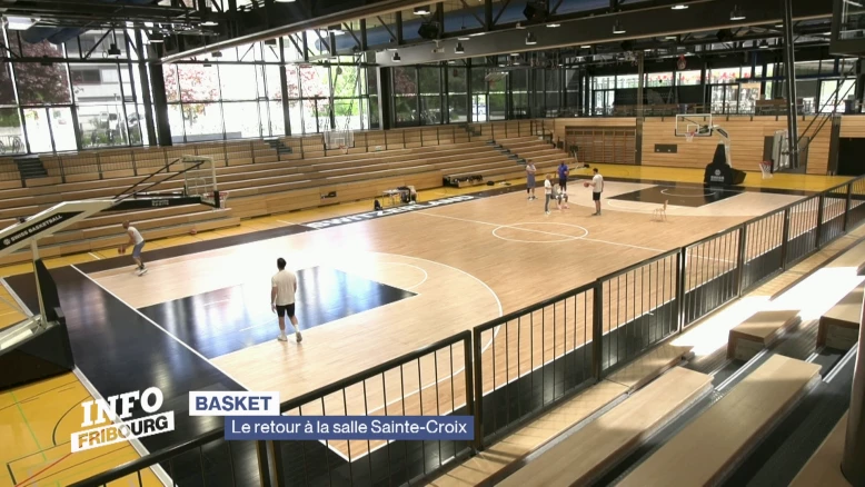 Basket: le retour à la salle Sainte-Croix