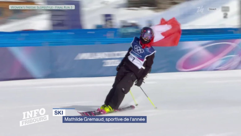 Mathilde Gremaud, sportive de l'année