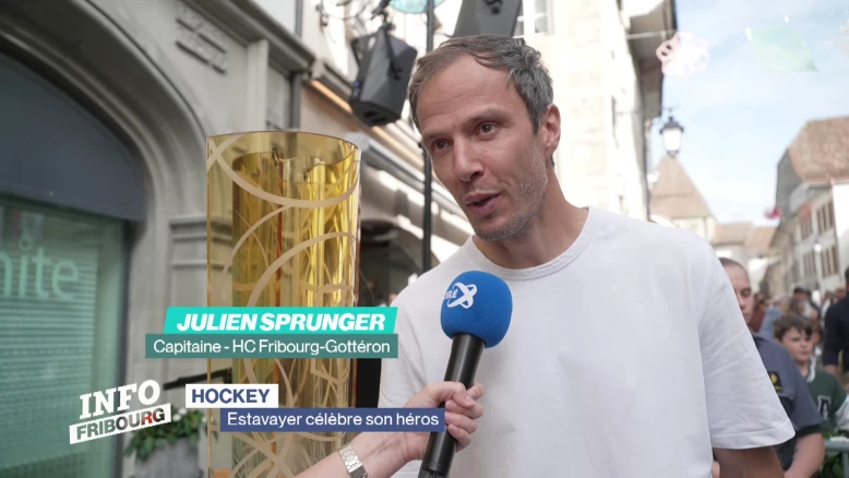 Estavayer trinque à Julien Sprunger