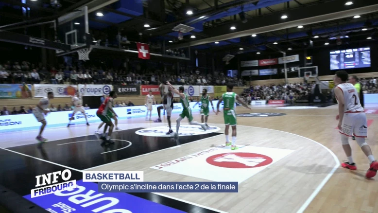 Basket: Olympic s'incline dans l'acte 2 de la finale