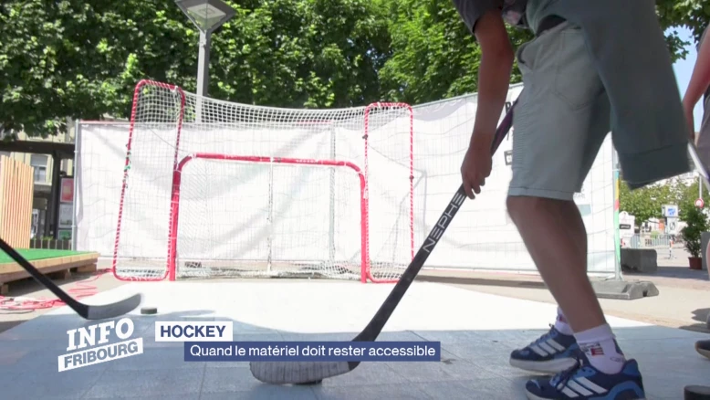 Hockey sur glace : quand le matériel doit rester accessible