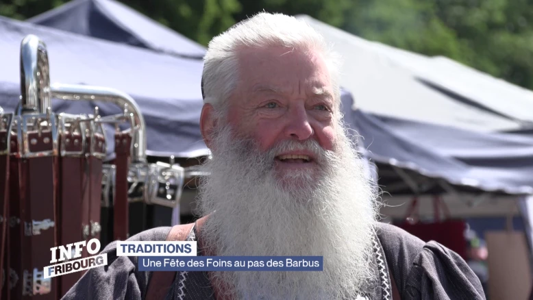 Les Barbus à la Fête des foins