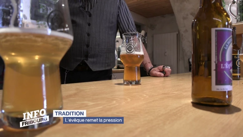 Fabrication de la 13ième cuvée de la bière de l'évêque.