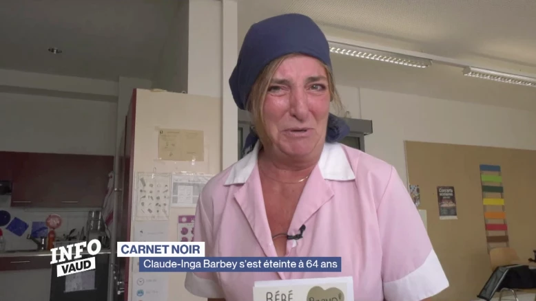 La comédienne Claude-Inga Barbey s'en est allée