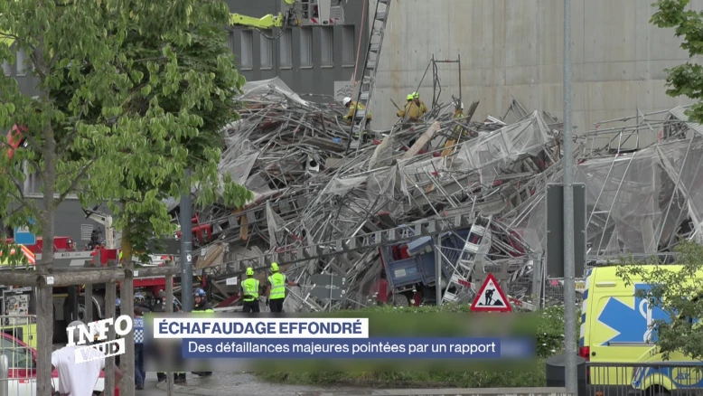 Effondrement de l'échafaudage à Malley: un rapport accablant