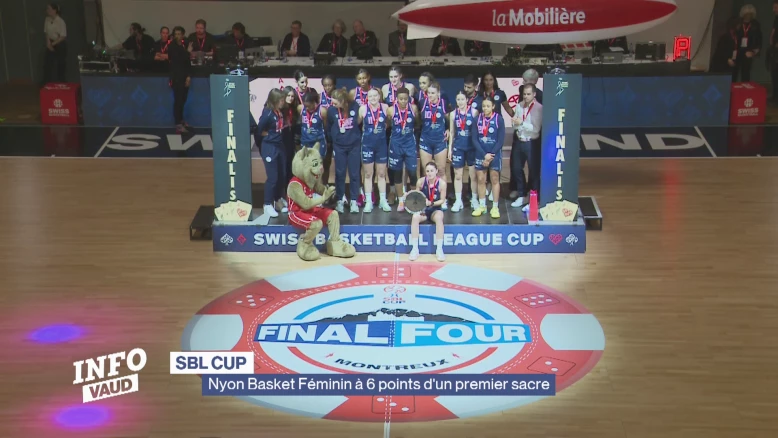 Nyon Basket Féminin à 6 points d'un premier sacre