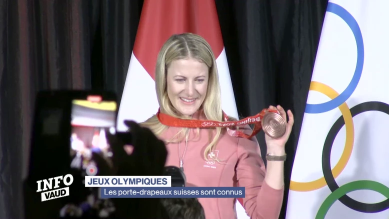 Les porte-drapeaux suisses des JO sont connus