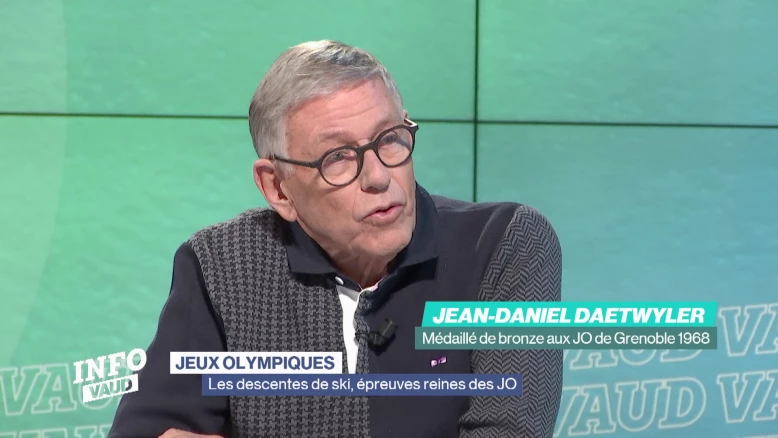 Les descentes olympiques vues par Jean-Daniel Daetwyler