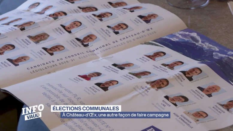 À Château-d’Œx, une autre façon de faire campagne