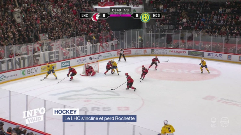 Le LHC s'incline et perd Rochette face à Davos