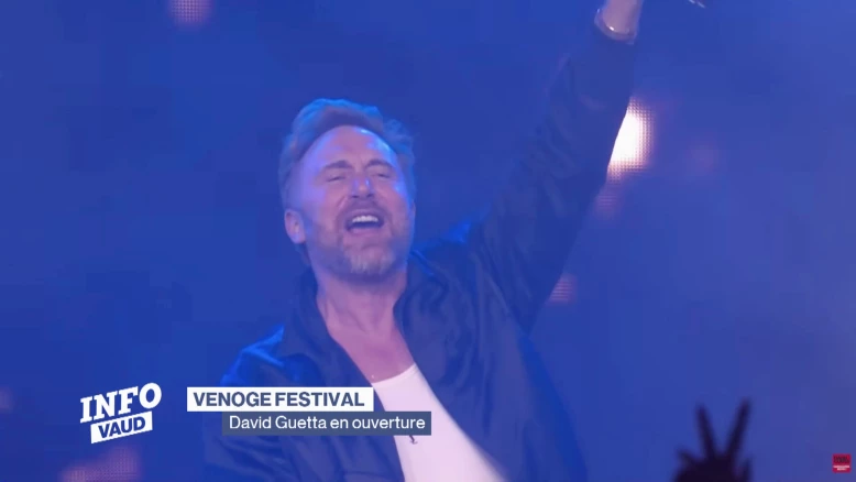 David Guetta au Venoge Festival