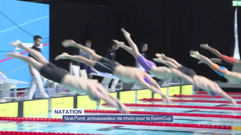 Noè Ponti, ambassadeur de choix pour la Swim Cup