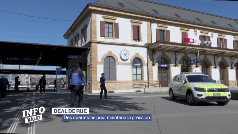 Yverdon: la police met la pression contre le deal de rue