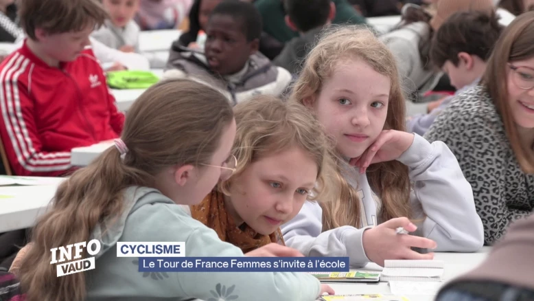 Le Tour de France Femmes s’invite à l’école