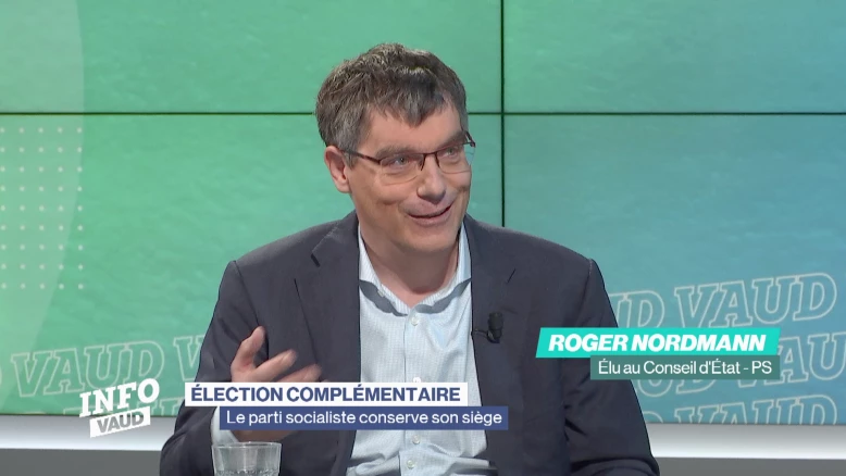 Roger Nordmann est élu au Conseil d'Etat