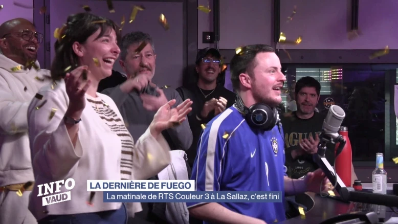 La matinale de RTS Couleur 3 à La Sallaz, c'est fini