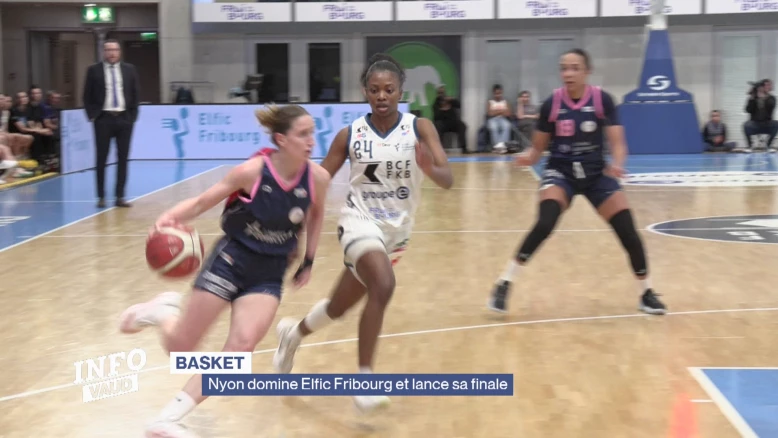 Nyon Basket Féminin domine Elfic Fribourg et lance sa finale