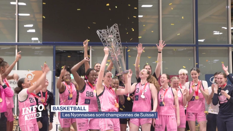 Basketball: Les Nyonnaises sont championnes de Suisse