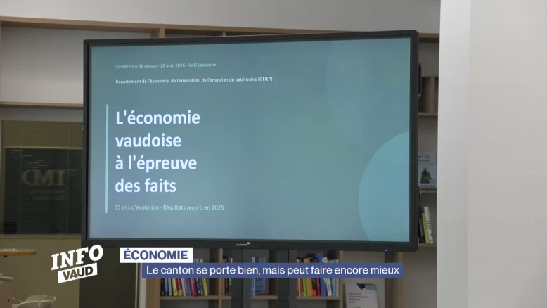 L'économie vaudoise va bien, mais peut faire encore mieux