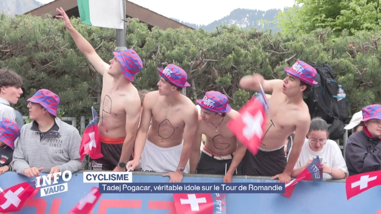 Tadej Pogacar, idole du Tour de Romandie