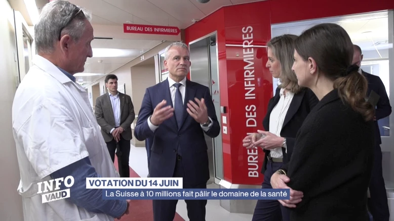 "Pas de Suisse à 10 millions": Beat Jans à Lausanne: