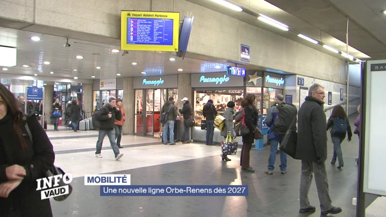 Une nouvelle ligne Orbe-Renens dès 2027