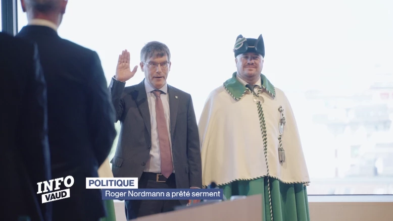 Roger Nordmann a prêté serment