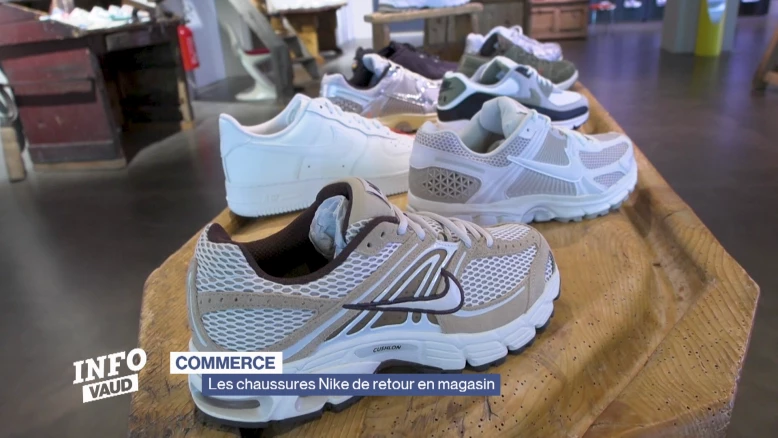 Les chaussures Nike de retour en magasin