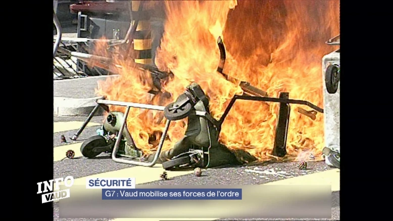 G7 : Vaud mobilise ses forces de l'ordre