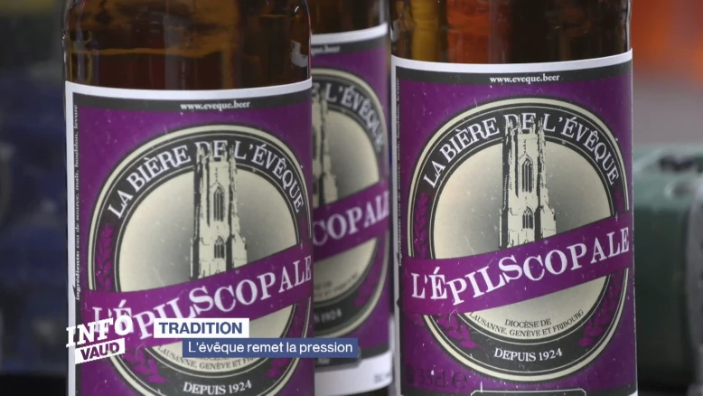 Une bière vaudoise pour l'évêque