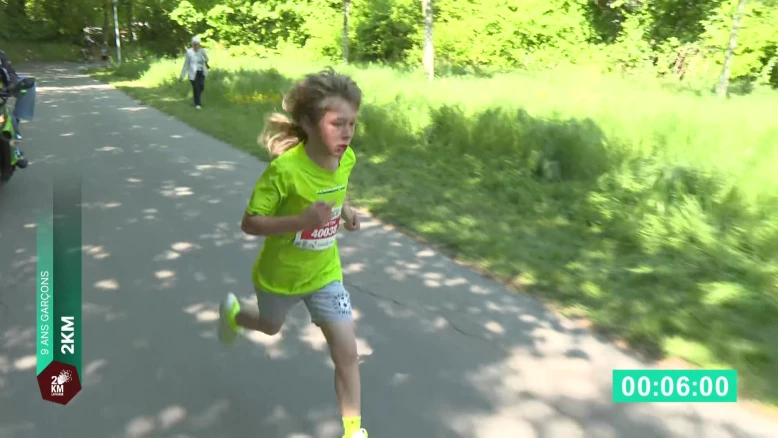 20km de Lausanne 2026 - 9 ans - 2km