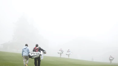 Brouillard gêne l'European Masters à Crans-Montana, Kleu à -4
