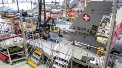 Quatre F-35A assemblés et testés en Suisse par Ruag à Emmen