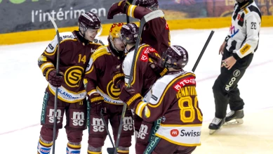 Genève-Servette bat Lausanne 5-3 : triplé de Rochette