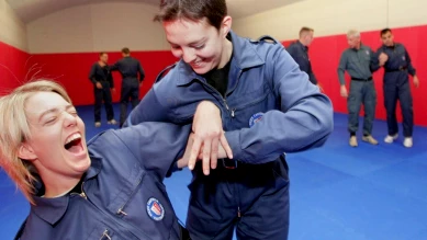 Grône : rentrée de la formation de base à l'école de police valaisanne