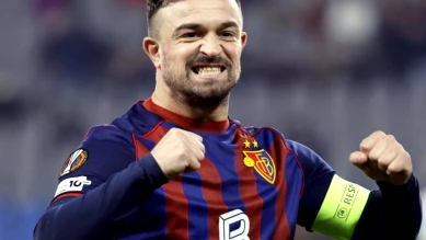 Bâle remercie Shaqiri: panenka et but pour le 3-1 en Europa League
