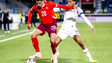 La Suisse M21 fait match nul 1-1 face à la France (qualifs Euro 2027)