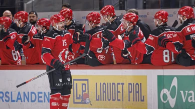 Lausanne s'impose 3-2 en prolongation face à Ajoie (Brännström)