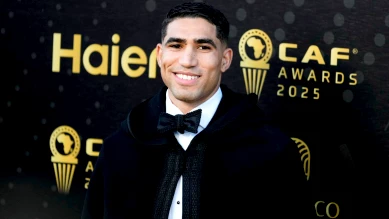 Achraf Hakimi (PSG) sacré meilleur joueur africain par la CAF
