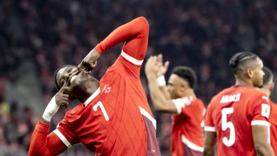 Rennes bat Monaco 4-1 : Embolo buteur, Zakaria expulsé, Pogba revient