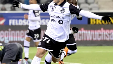 Super League: Lugano fait chuter le leader Thoune 1-0 à 10 contre 11