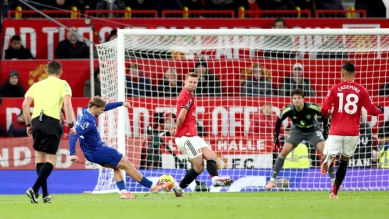 Everton gagne 1-0 à Old Trafford en Premier League malgré l'expulsion
