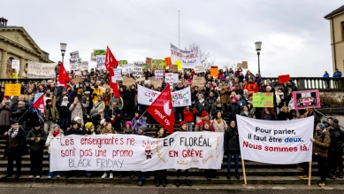 Grève: fonction publique vaudoise mobilisée contre le budget 2026