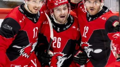 Lausanne s'impose 6-4 à Malley grâce au triplé de Brännström