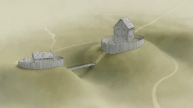 Découverte d'un château médiéval près d'Uesslingen-Buch (TG)