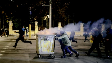Manifestation à Sofia contre le projet de budget 2026 et la corruption