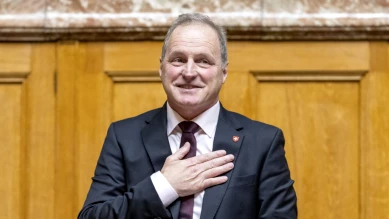 Pierre-André Page célébré à Fribourg pour sa présidence du National