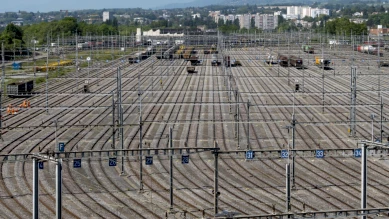 Inauguration du garage-dépôt MBC à Denges: 100 bus, panneaux solaires