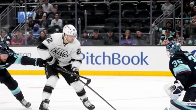 NHL: les Kings battus 3-2 par Seattle après prolongation malgré Fiala