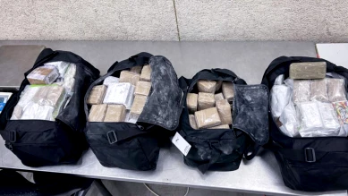 Bavois (VD) : 59 kg de haschich découverts dans un camping-car